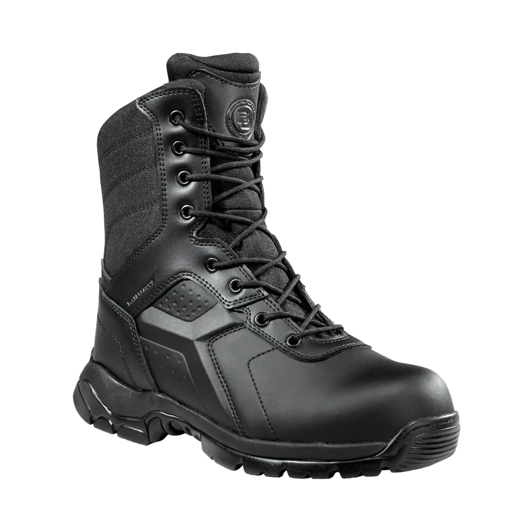 BATTLE OPS 8" SIDE ZIP DUTY BOOTS-WATERPROOF