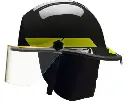 BULLARD FX HELMET W/ 4" FACESHIELD