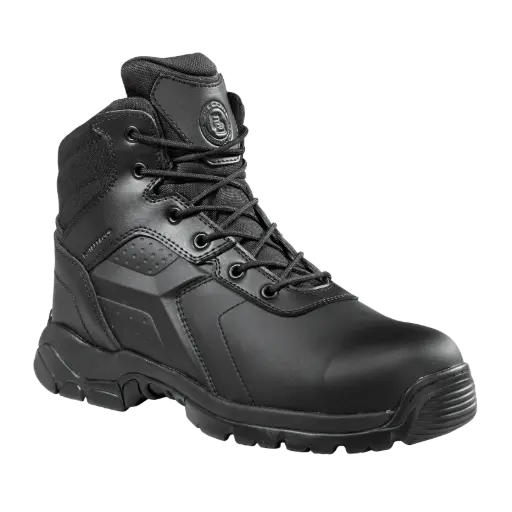 BATTLE OPS 6" SIDE ZIP SAFETY TOE DUTY BOOTS