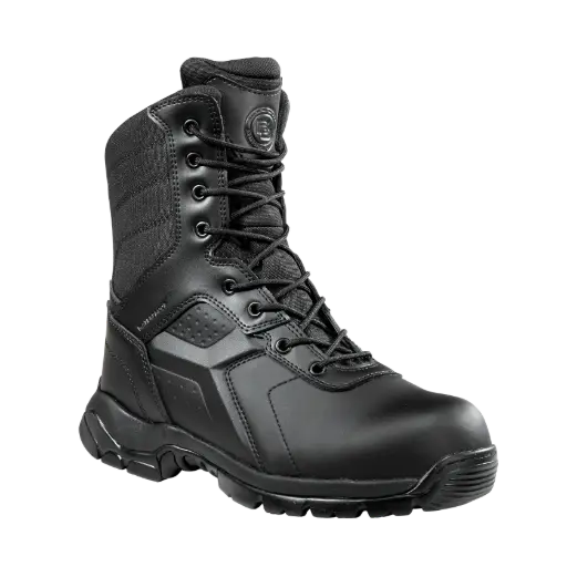 BATTLE OPS 8" SIDE ZIP SAFETY TOE DUTY BOOTS