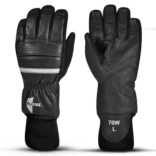 STRUCTURAL FIRE GLOVES, KANGAROO LEATHER MFA73 - WRISTLET