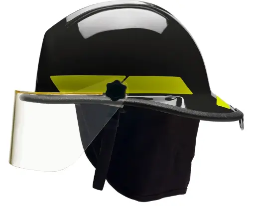 BULLARD FX HELMET W/ 4" FACESHIELD