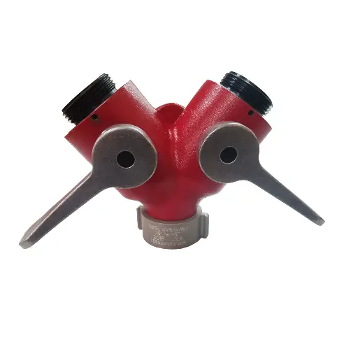 [WV15 - RED] WYE 1.5" X (2)1.5" NH/NST