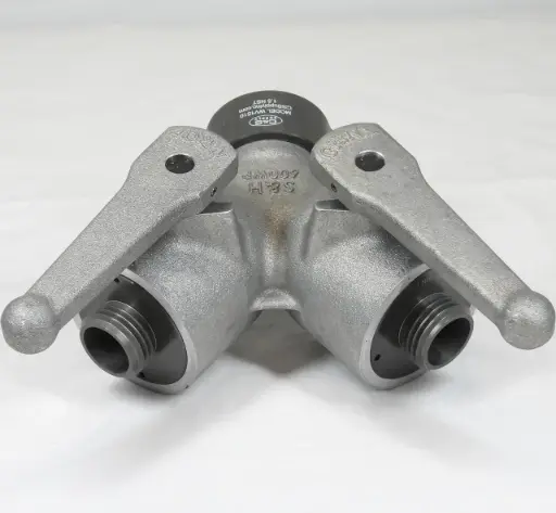 WYE 1.5" X (2)1" NH/NST 
